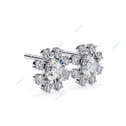 Round Cluster Studs Earring STCL1346